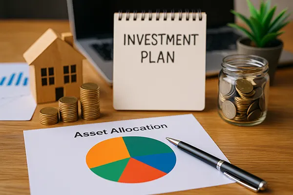 Diversified portfolio layout