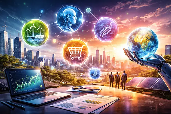 Megatrend allocation chart